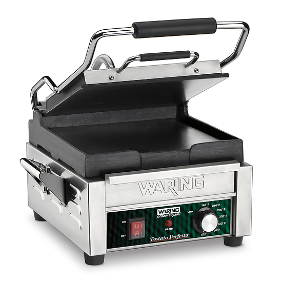 Waring COMPACT ITALIAN-STYLE FLAT GRILL – 120V  Model: WFG150