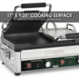 Waring TOSTATO SUPREMO¬Æ DOUBLE ITALIAN-STYLE FLAT GRILL ‚Äì 240V Model: WFG300