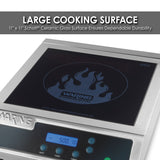 Waring COMMERCIAL INDUCTION RANGE - 120V 1800W Model: WIH400