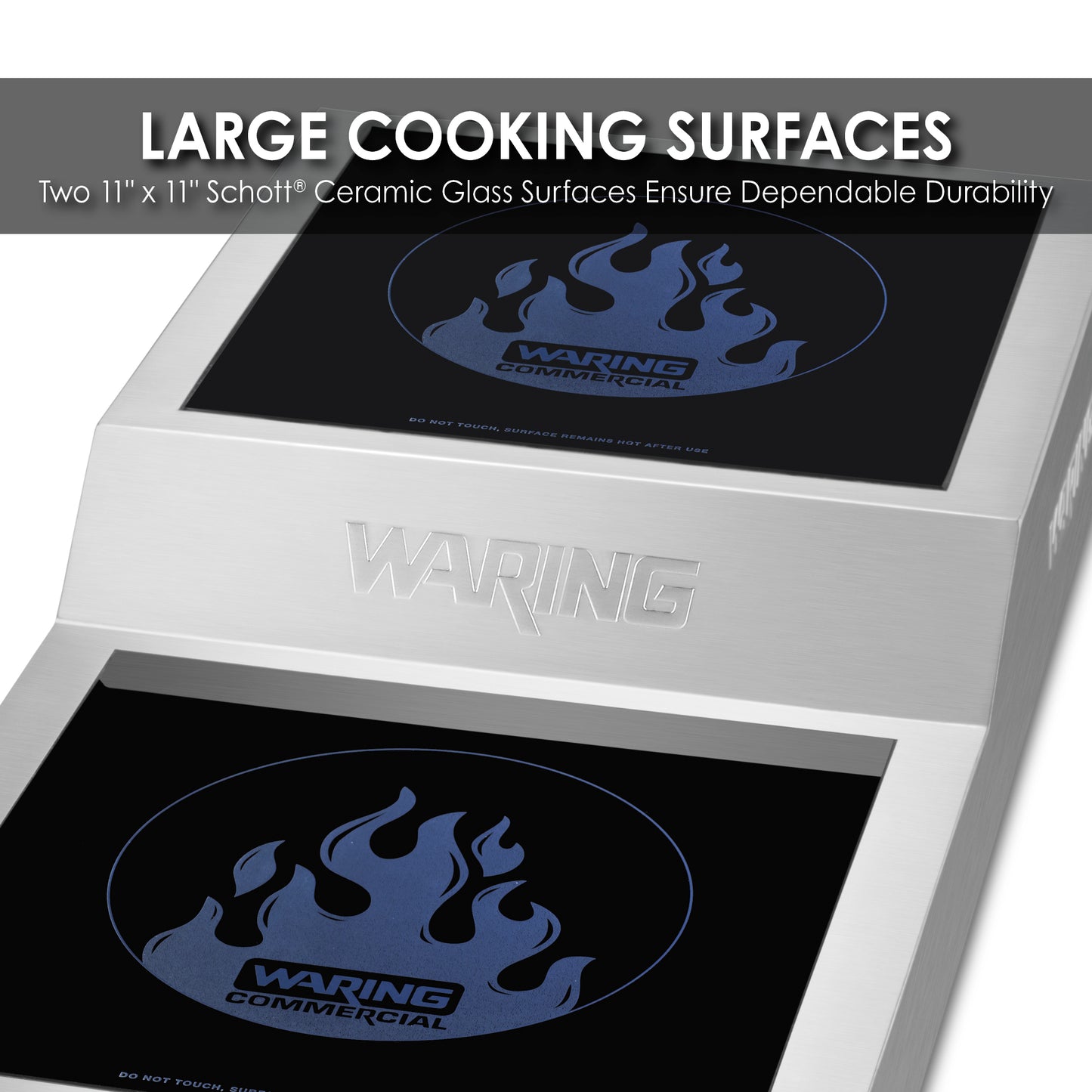 Waring STEP-UP DOUBLE INDUCTION RANGE  Model: WIH800