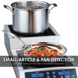 Waring STEP-UP DOUBLE INDUCTION RANGE  Model: WIH800