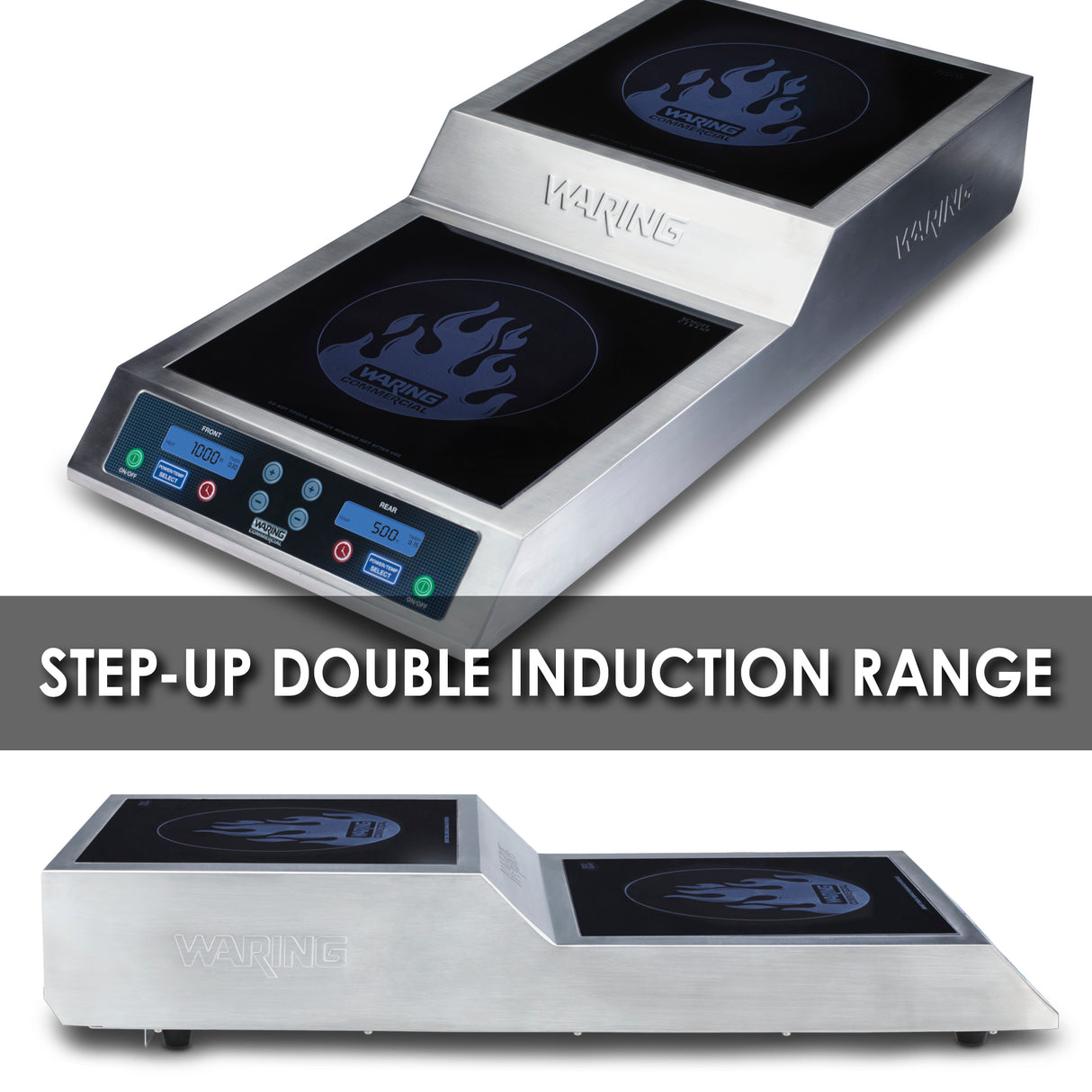 Waring STEP-UP DOUBLE INDUCTION RANGE  Model: WIH800