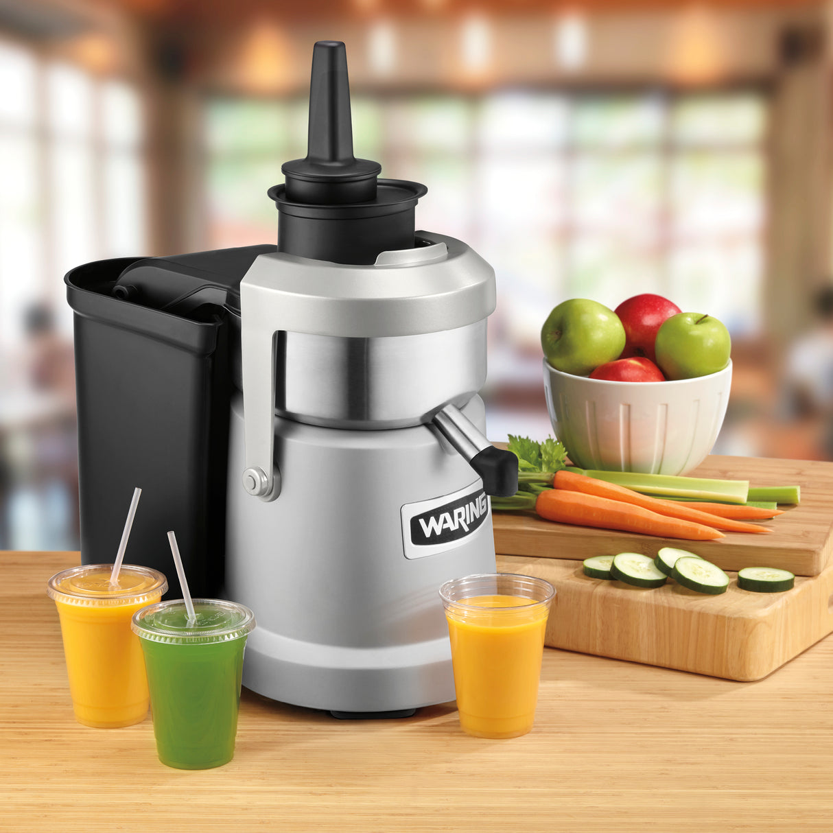 Waring HEAVY-DUTY PULP EJECT JUICE EXTRACTOR  Model: WJX80X