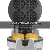 Waring MINI BELGIAN WAFFLE MAKER Model: WMB400X