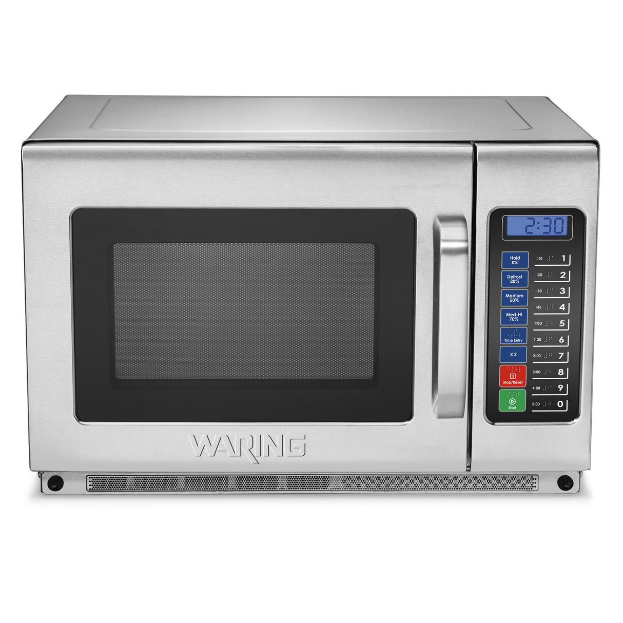 Waring HEAVY-DUTY 1.2 CUBIC FOOT MICROWAVE OVEN  Model: WMO120