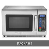 Waring HEAVY-DUTY 1.2 CUBIC FOOT MICROWAVE OVEN  Model: WMO120