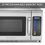 Waring HEAVY-DUTY 1.2 CUBIC FOOT MICROWAVE OVEN  Model: WMO120