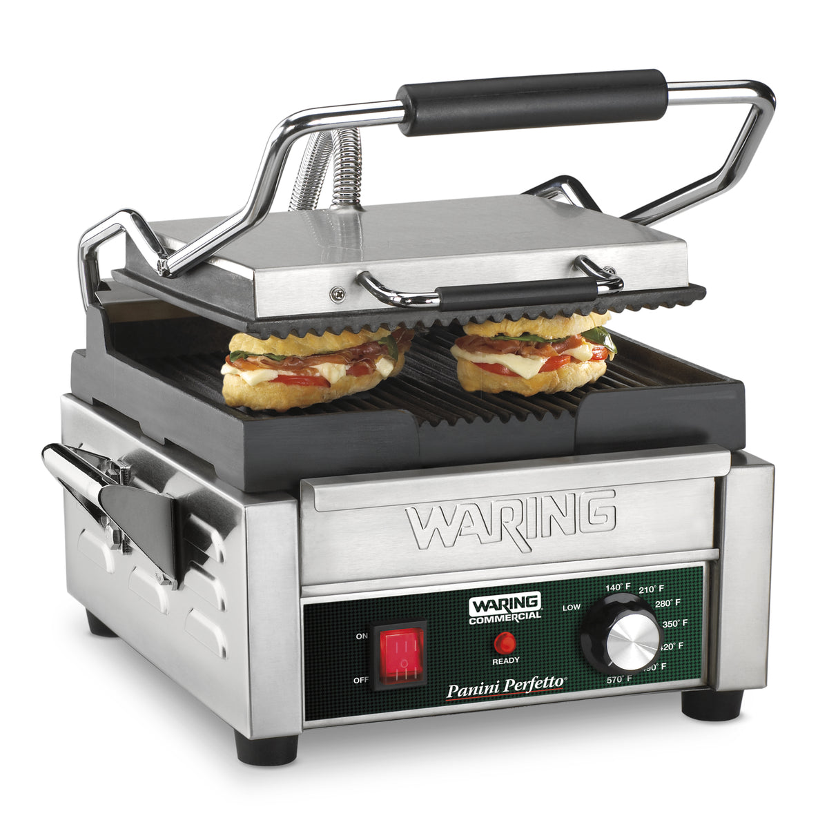 Waring COMPACT ITALIAN-STYLE PANINI GRILL – 120V  Model: WPG150