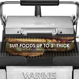 Waring COMPACT ITALIAN-STYLE PANINI GRILL – 120V  Model: WPG150