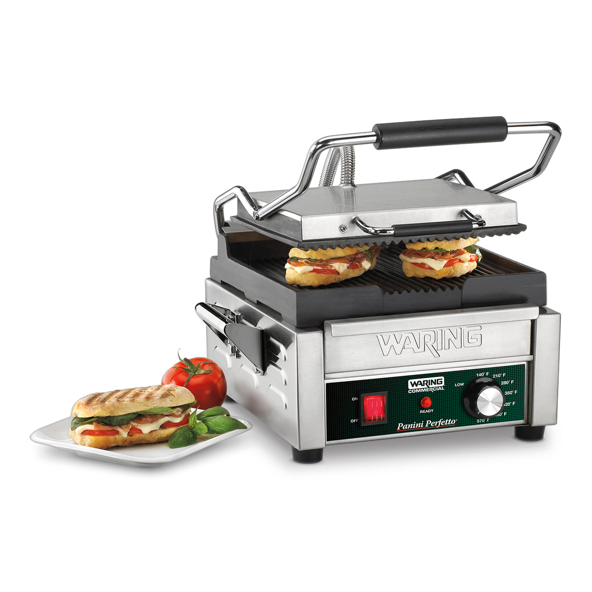 Waring COMPACT ITALIAN-STYLE PANINI GRILL – 208V  Model: WPG150B