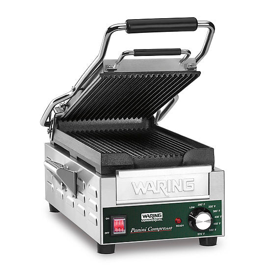 Waring PANINI COMPRESSO‚Ñ¢ SLIMLINE PANINI GRILL  Model: WPG200