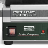 Waring PANINI COMPRESSO‚Ñ¢ SLIMLINE PANINI GRILL  Model: WPG200