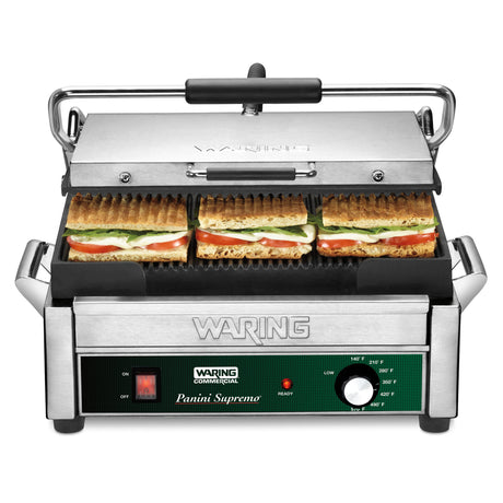 Waring LARGE ITALIAN-STYLE PANINI GRILL - 208V  Model: WPG250B