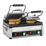 Waring DOUBLE ITALIAN-STYLE PANINI SUPREMO¬Æ GRILL ‚Äì 240V Model: WPG300