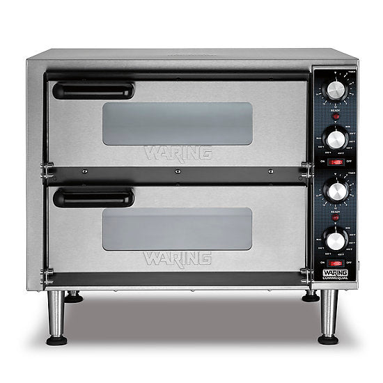 Waring MEDIUM-DUTY DOUBLE-DECK PIZZA OVEN  Model: WPO350