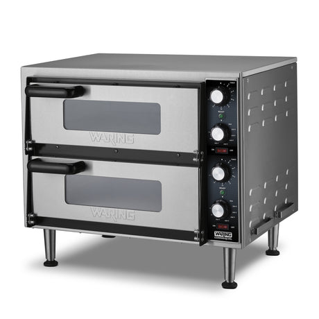 Waring MEDIUM-DUTY DOUBLE-DECK PIZZA OVEN  Model: WPO350