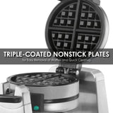 Waring DOUBLE VERTICAL BELGIAN WAFFLE MAKER ‚Äì 120V 1400W  Model: WW200