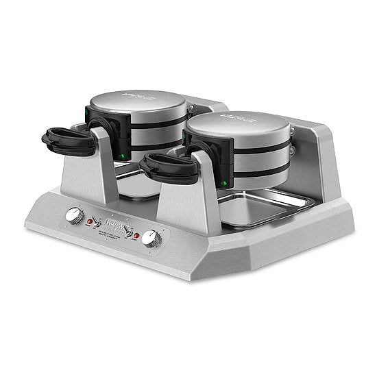 Waring SIDE-BY-SIDE DOUBLE BELGIAN WAFFLE MAKER  Model: WW300BX