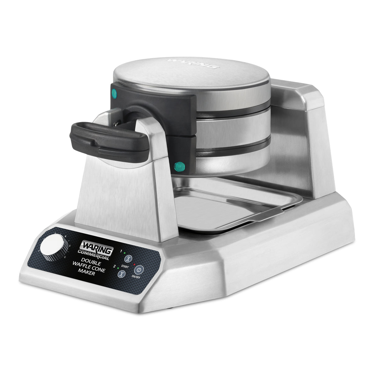 Waring DOUBLE WAFFLE CONE MAKER - 120V, 1400W  Model: WWCM200