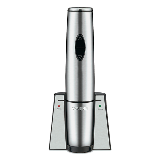 Waring PORTABLE ELECTRIC WINE BOTTLE OPENER WITH RECHARGING STATION  Model: WWO120